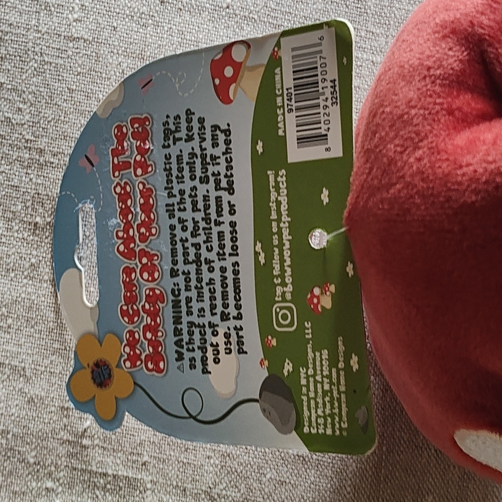PETS: MUSHROOM 🍄 DOG TOY - Picture 6 of 7